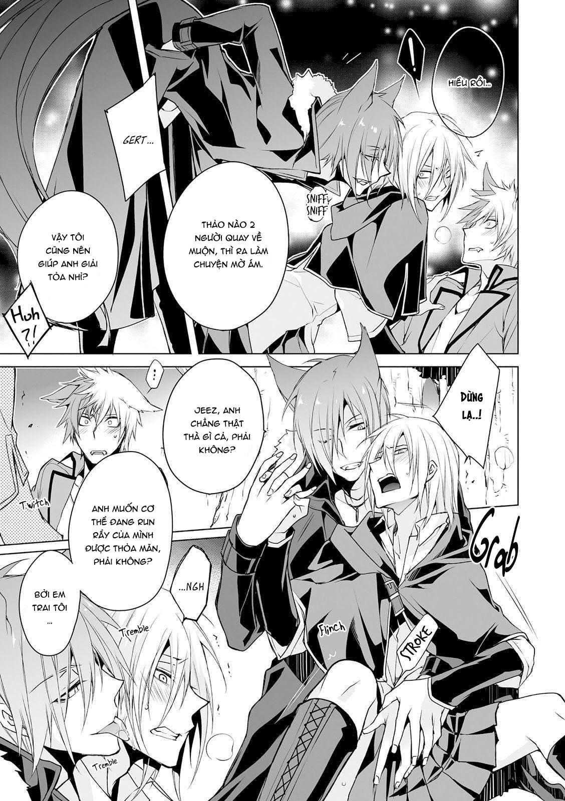 anh chàng người sói và tiểu thuyết gia lập dị chapter 6.2 9