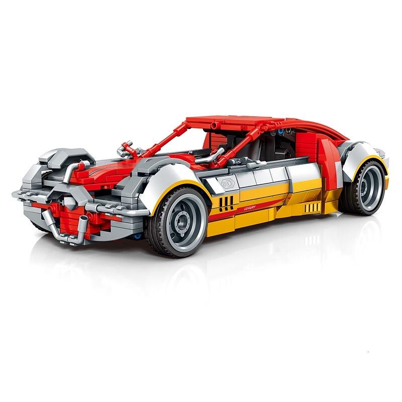 Lắp Ráp Siêu Xe Thể Thao Tỉ lệ 1:18 720 Mảnh