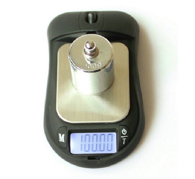 Cân tiểu ly mouse scale độ chính xác cao, màn hình hiển thị LCD 200g