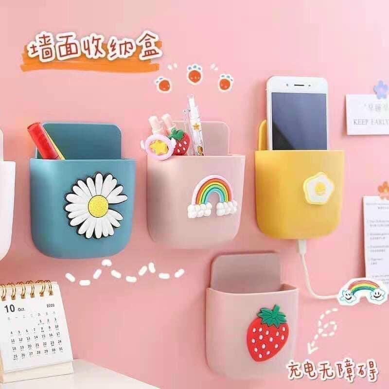 COMPO 3 Cái Kệ Dán Tường Để Đồ Đa Năng- Điện Thoại, Điều Khiển, Chìa Khóa