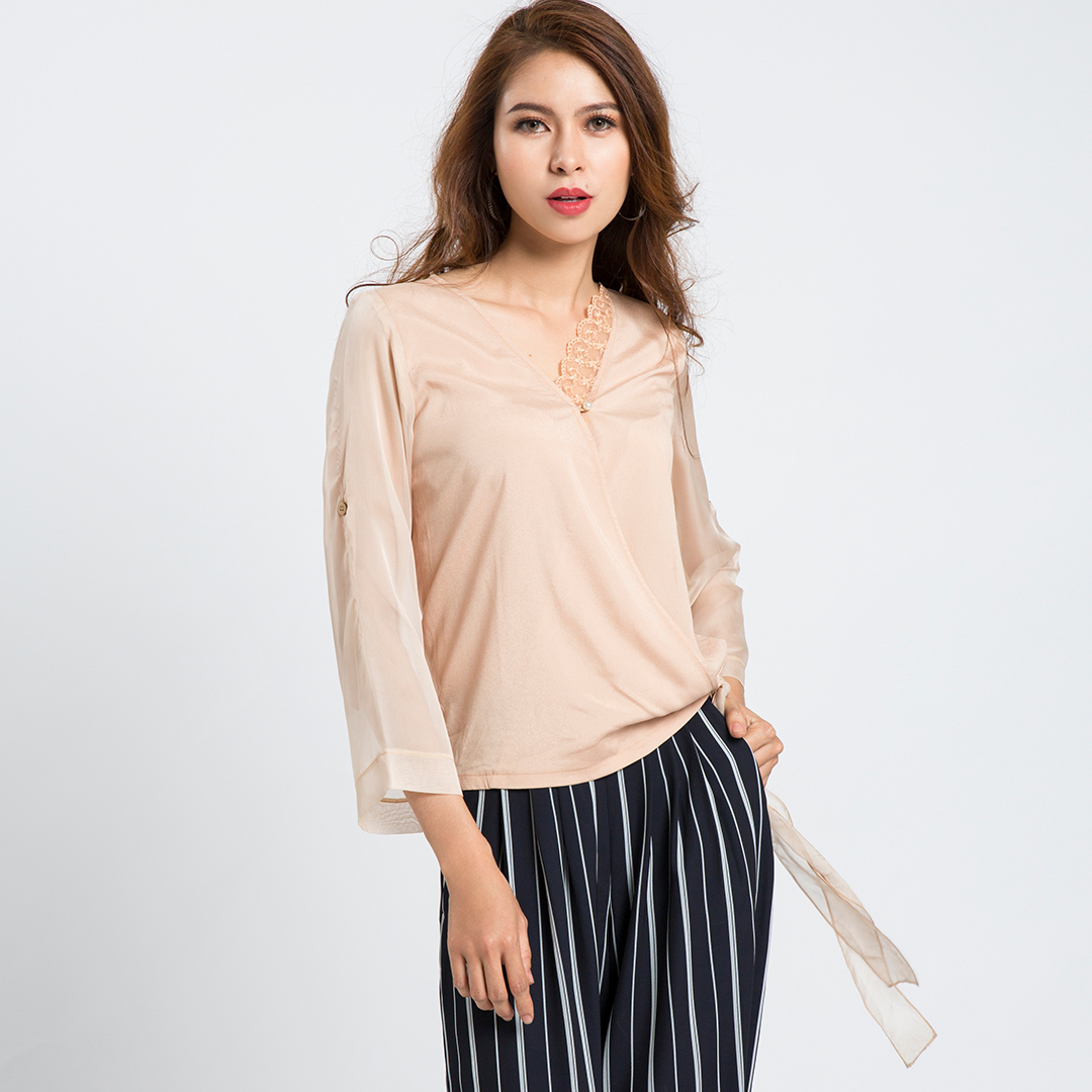 Áo Kiểu Công Sở Cao Cấp Thời trang thiết kế Hity TOP087