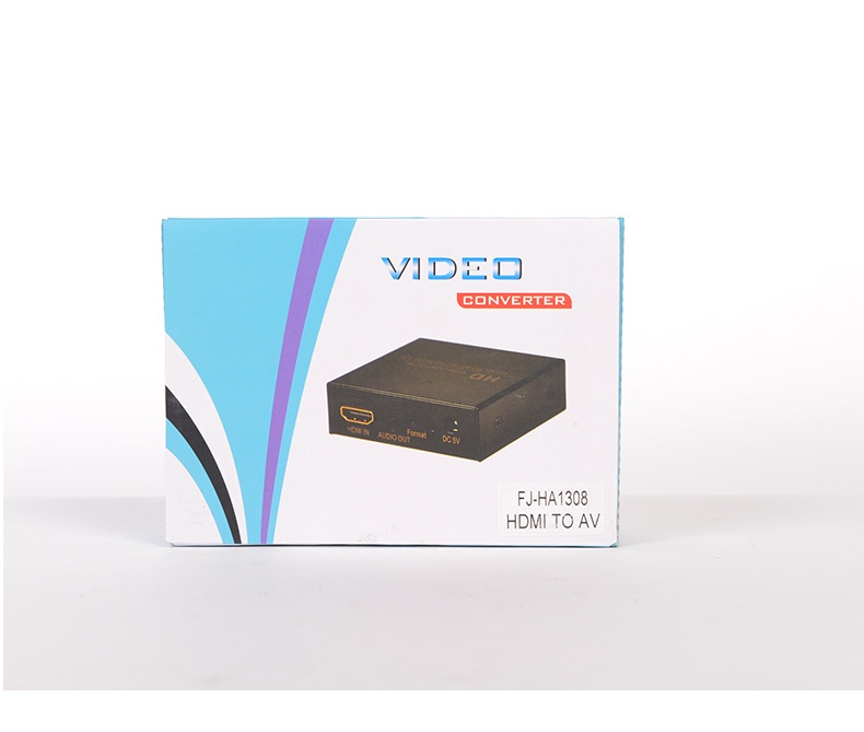 SOAIY Bộ chuyển HDMI sang AV Audio Video Convert FJ-HA1308 - Hàng Nhập Khẩu