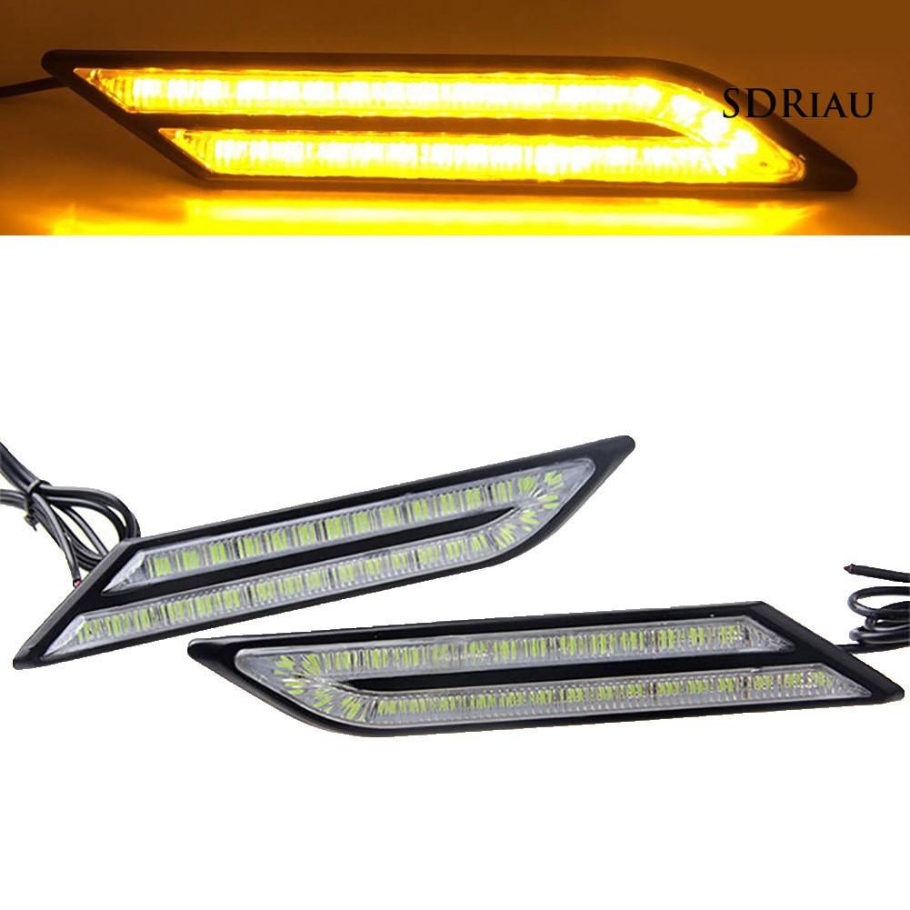 1 Cặp Đèn Led Định Vị Ban Ngày Cho Xe Hơi