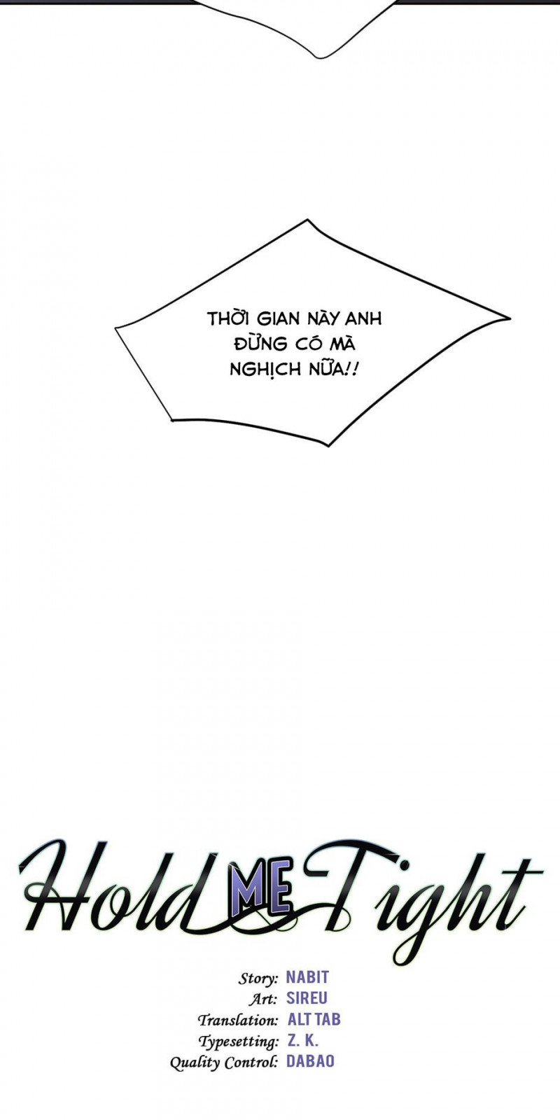 giữ em thật chặt (hold me tight) chapter 80 13