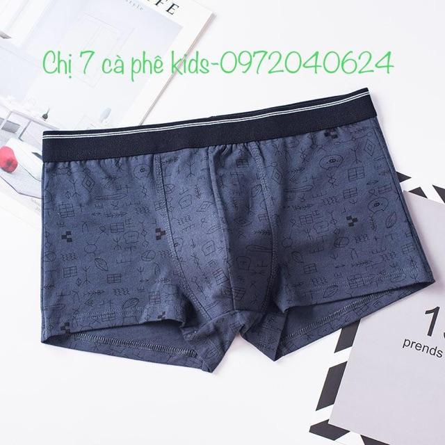 COMBO 4 QUẦN LÓT BÉ TRAI SIZE LỚN - QUẦN SỊP BÉ TRAI SIZE ĐẠI - QUẦN CHÍP BÉ TRAI SIZE 40-80kg