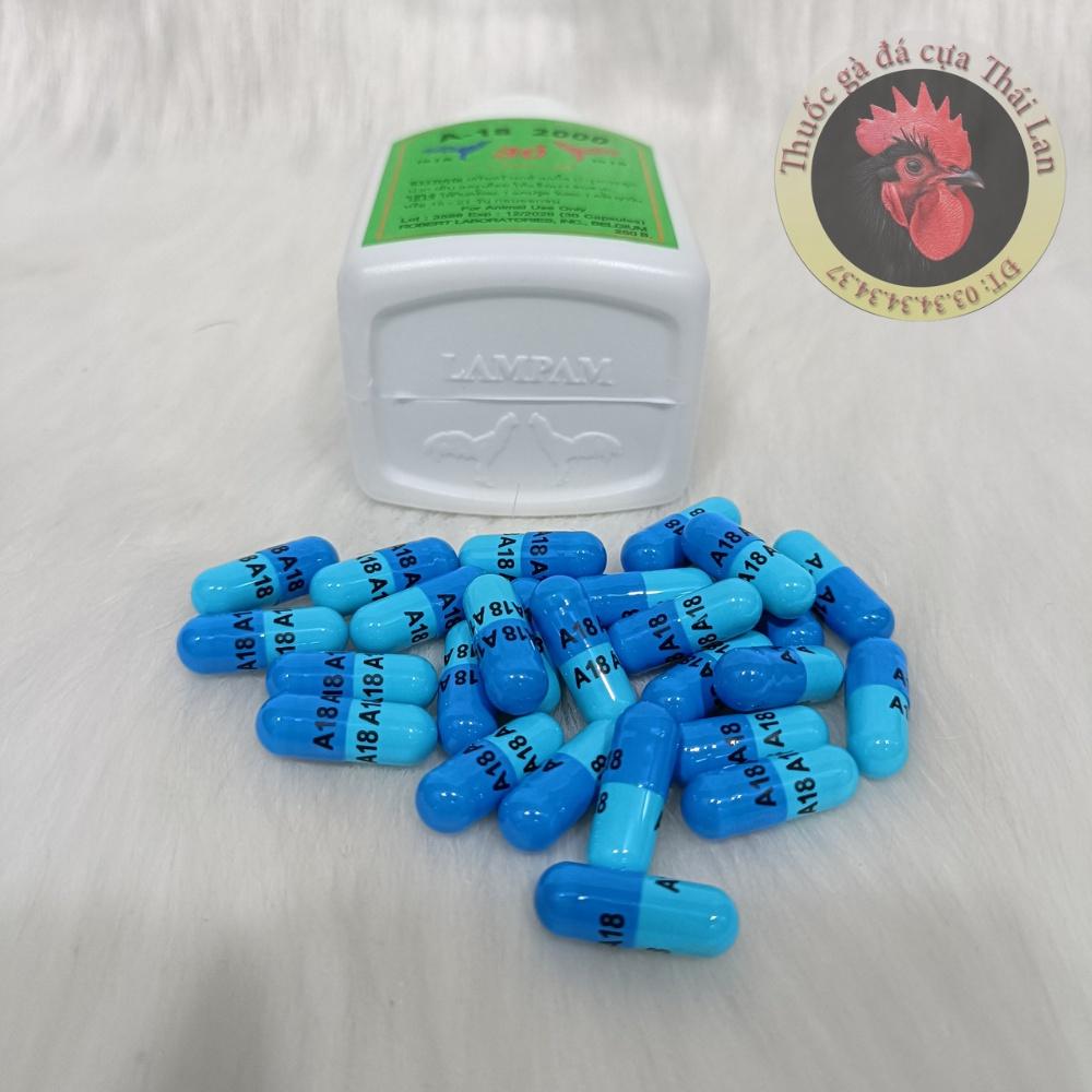Lọ 35 viên - A 18 2000 Lampam Thái Lan