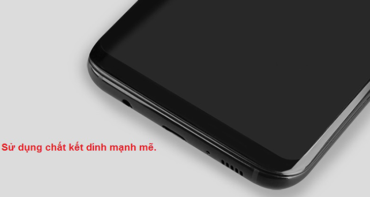 Kính Cường Lực Phủ Màu Dành Cho Samsung Galaxy S8 Plus - Hàng Nhập Khẩu