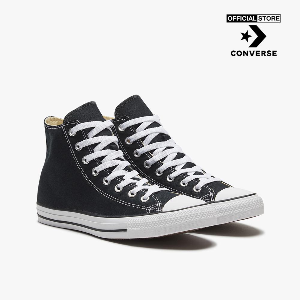 CONVERSE - Giày sneakers cổ cao unisex Chuck Taylor All Star Classic M9160C-0000_BLACK