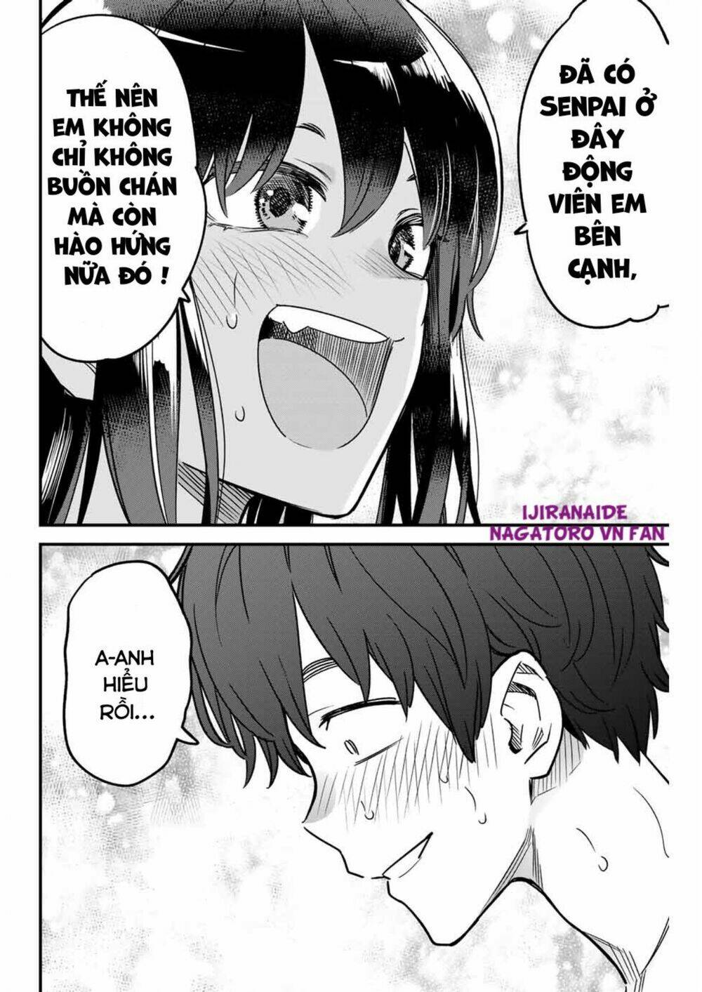 Please Don't Bully Me - Nagatoro-San Chapter 97: Em hoàn toàn có thể nói rằng anh đang ngại đó, Senpai ♡ - Trang 15