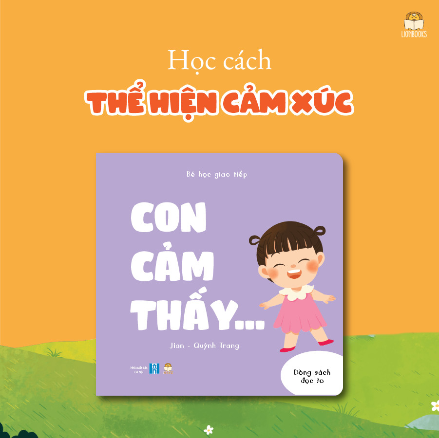 Sách - Bộ Bé Học Giao Tiếp 4 cuốn - Bồi cứng &amp; Song ngữ Việt-Anh