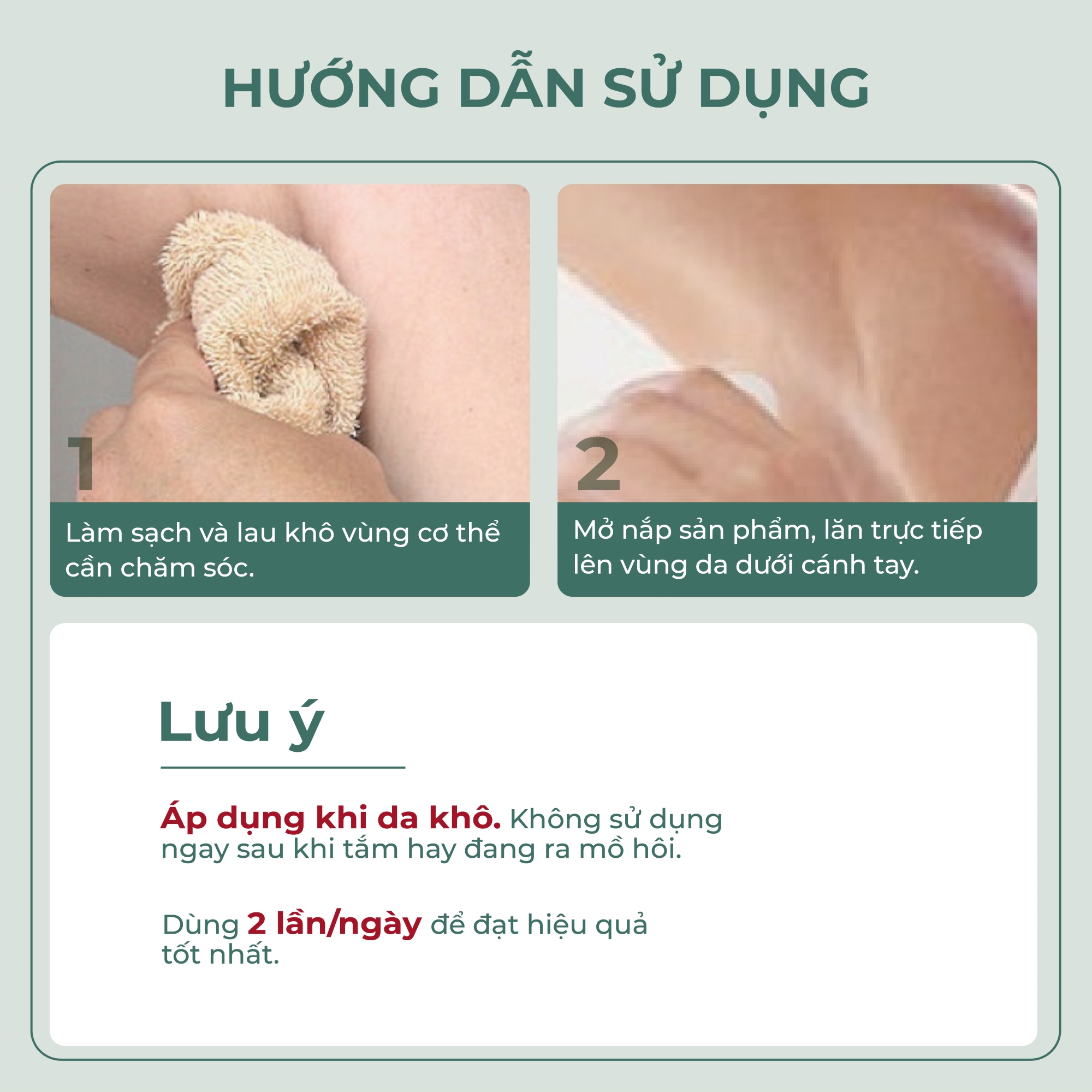 [COMBO 2] Lăn Khử Mùi ARMPIT ABERA 15ml - Khử Mùi Hôi Nách, Ngăn Tiết Mồ Hôi, Giảm Thâm Sạm, Khô Thoáng 24h