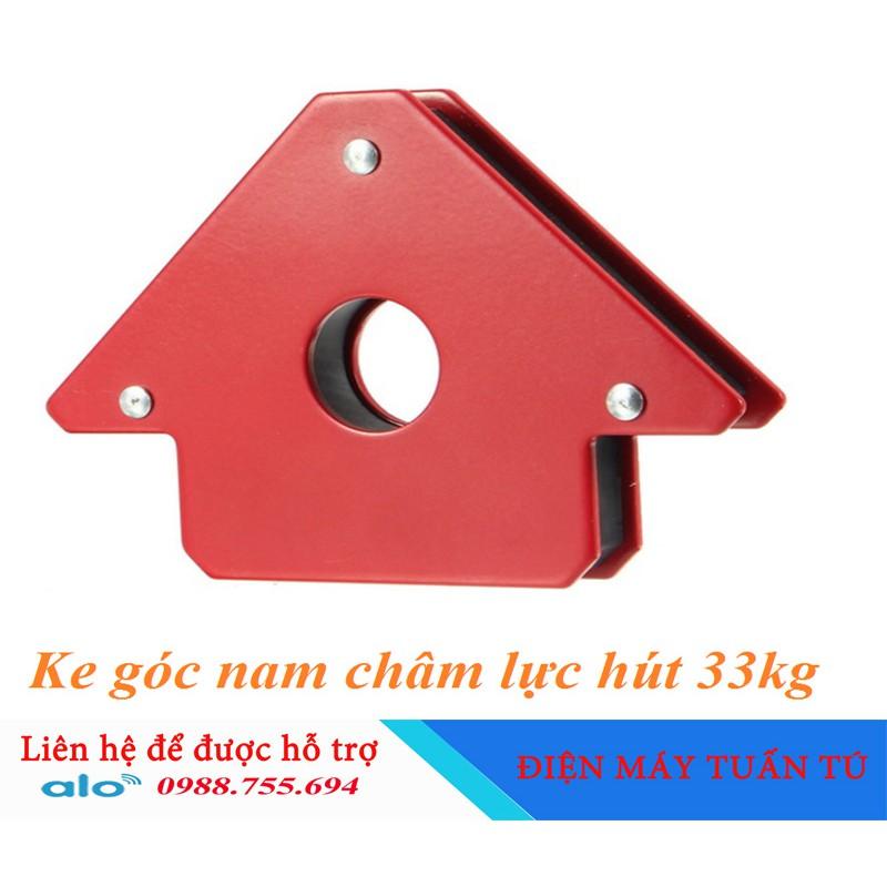 Bộ 4 ke góc nam châm 75LBS lực hút 33KG - ke góc thợ hàn, góc vuông