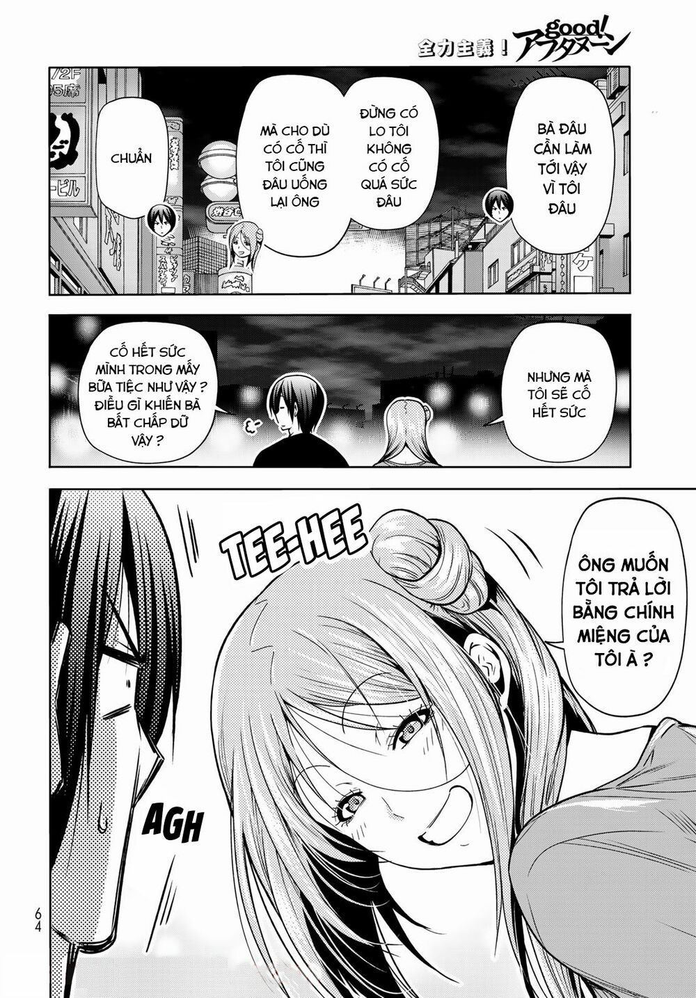 cô gái thích lặn - grand blue chapter 71.1 8