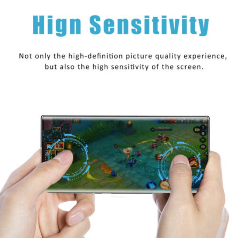 Dán màn hình cường lực chống nhìn chộm Samsung Galaxy S20 Plus 3D full keo UV - Hàng nhập khẩu