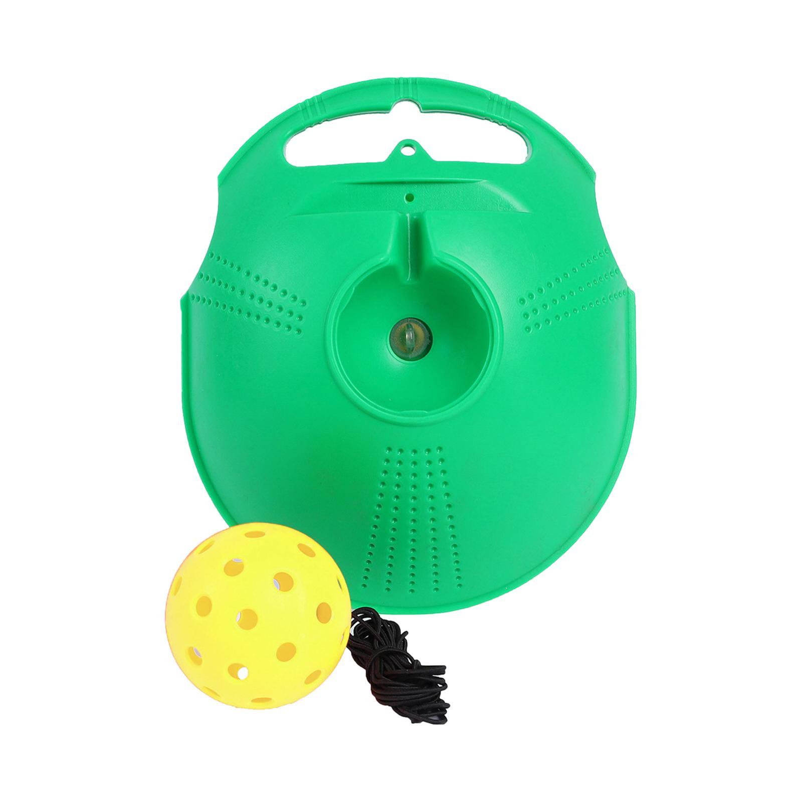 Pickleball Trainer with Ball and String, Pickleball Training Aid, Single Player Pickleball Trainer for Beginners, Kids, Adults Practice