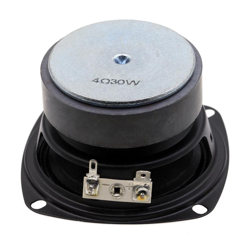2pcs 8 ohm 20W 4 ohm 30w 3 inch Di động Full Range Loa 78mm Hifi Stereo Loa Color: 2pcs 4ohm 30w
