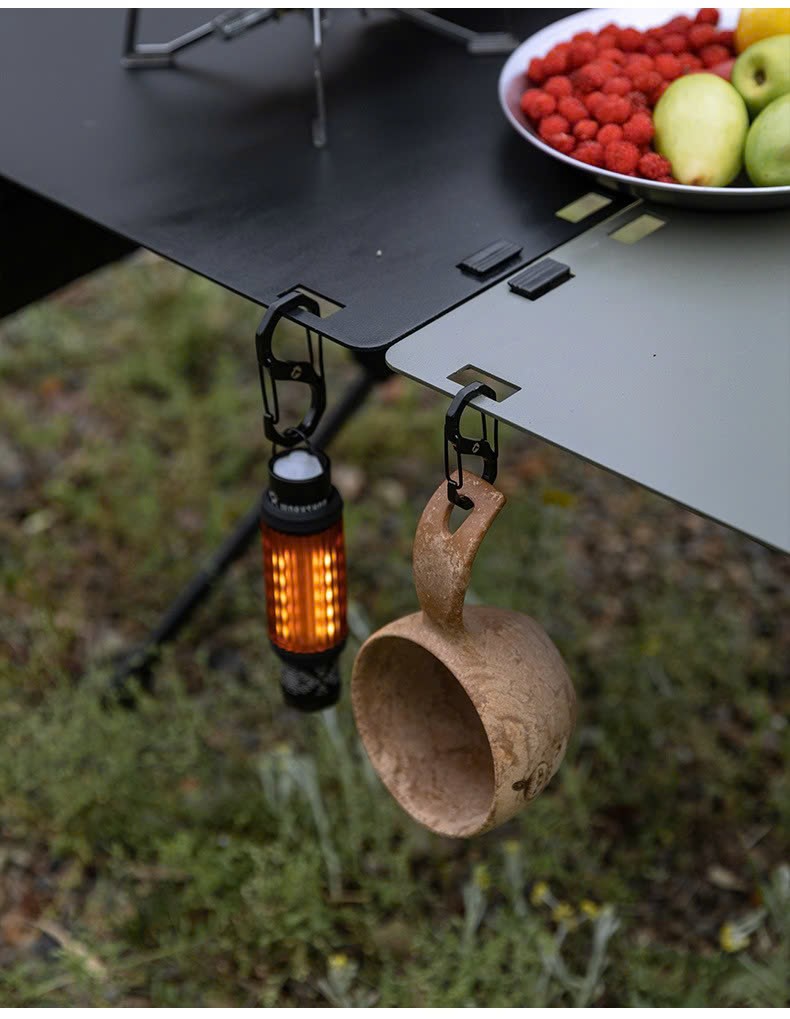 Móc khoá đôi hình chữ S Campingmoon SS-5 / SS-7 (Bộ 2 cái)