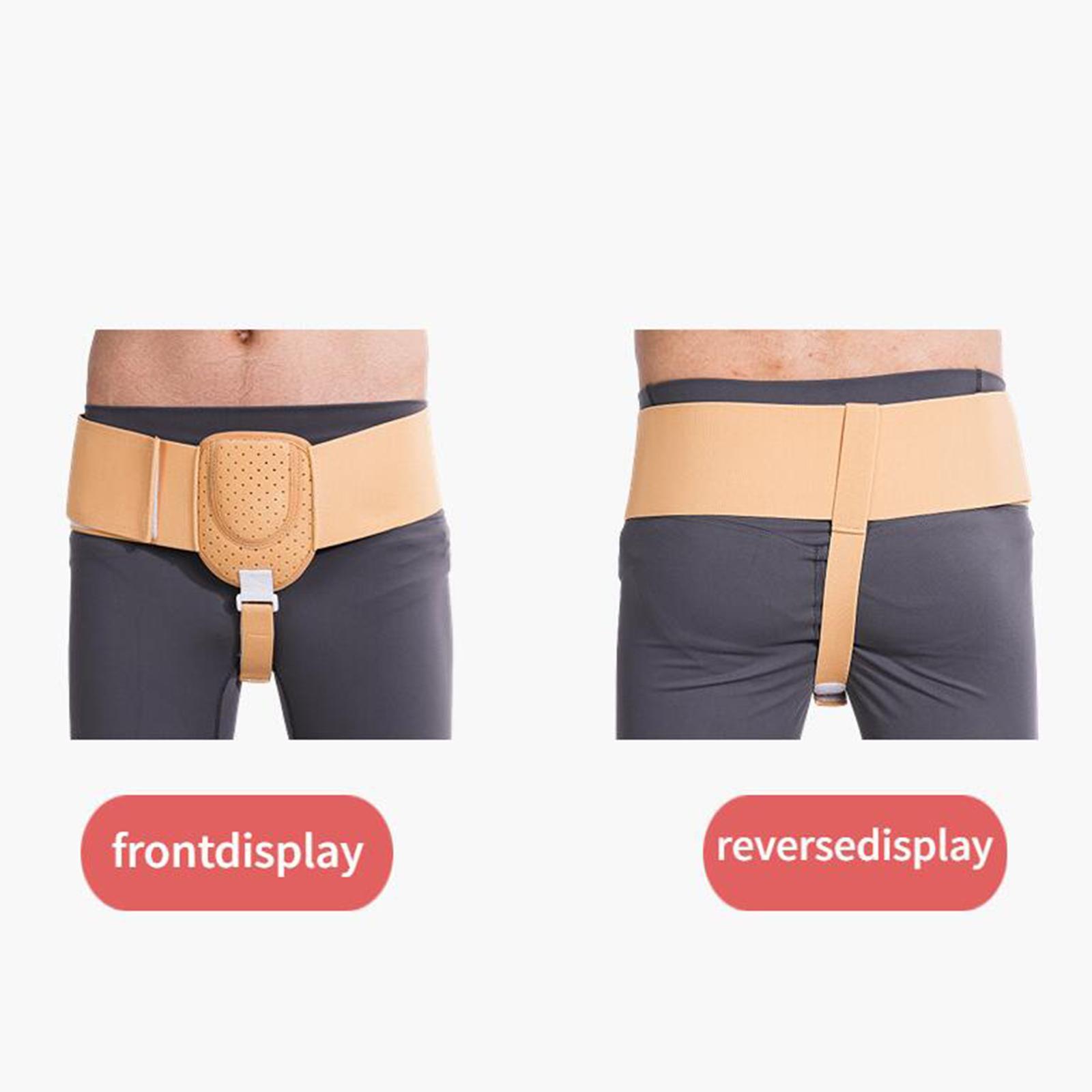 Groin Hernia Support Belt Hernia Belt Removable Pad Hernia Guard for Left