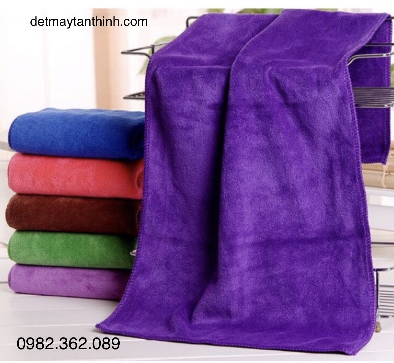 Khăn mặt kích thước 30 * 50 microfiber