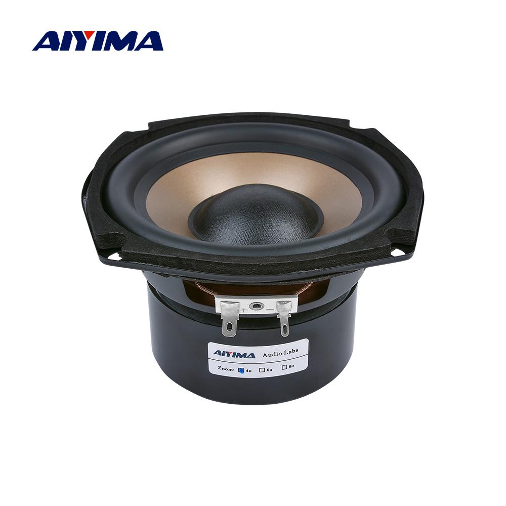AIYIMA 1 Cái Loa Siêu Trầm 5.25 Inch Loa 100W 4 8 Ohm Loa Âm Thanh Bass Loa Cho Khuếch Đại Gia Đình 5.1 Rạp Hát Color: 8 Ohm 100W Speaker Woofer Size/Full-Range Size: 5.25"