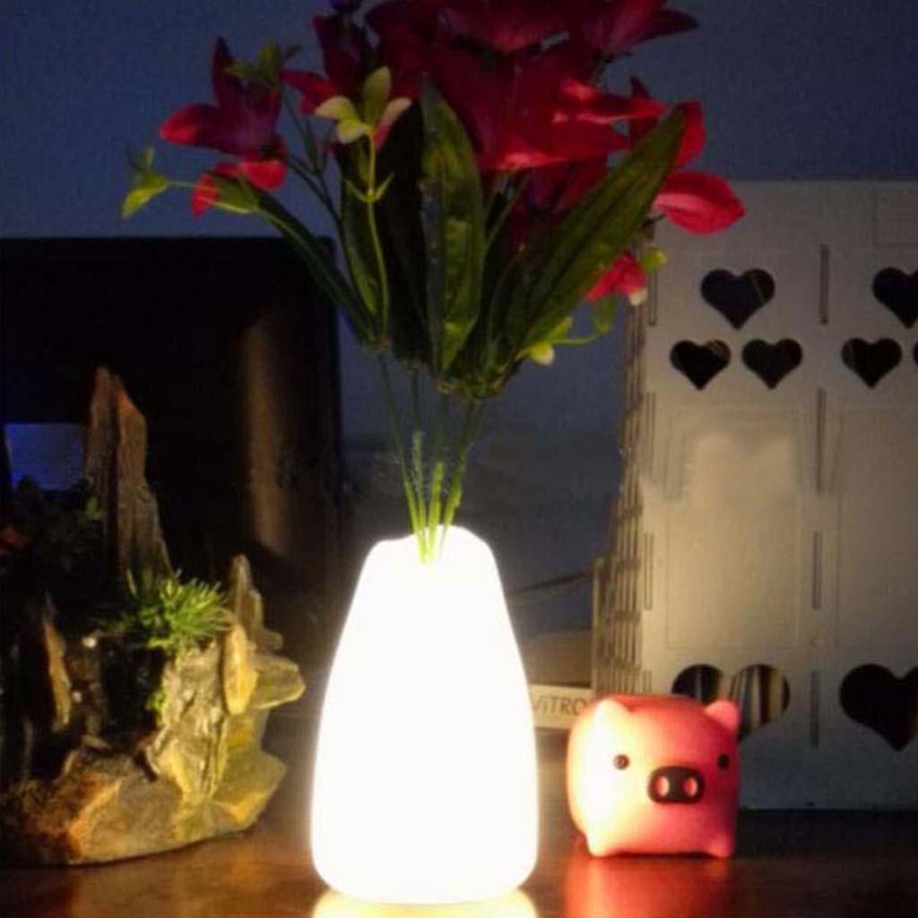 LED RGB Voice Control Night Light Wireless Dimmable Lighting Decoration