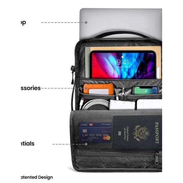 Túi đeo Tomtoc Urban Shoulder bags for Ultrabook 13.3″- H14 Black
