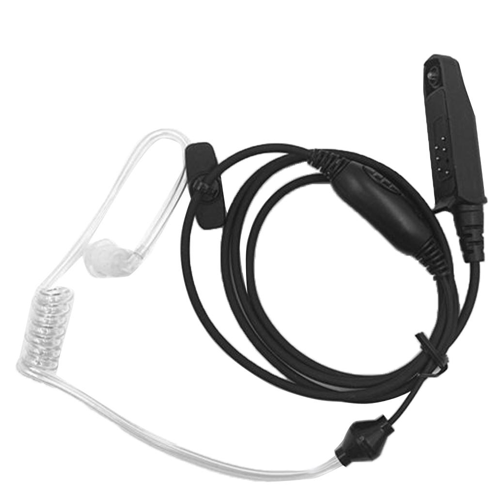 PTT Covert Air Acoustic Tube Headset