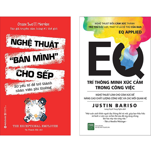 Combo 2 Cuốn Sách: Nghệ Thuật Bán Mình Cho Sếp + EQ Trí Thông Minh Xúc Cảm Trong Công Việc