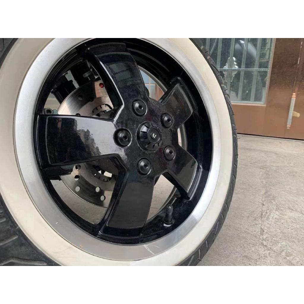 Bộ nắp đậy trục bánh xe chất liệu nhôm CNC cho xe máy Piaggio Vespa GTS GTV 250 300 LX S125 SPRINT Primavera