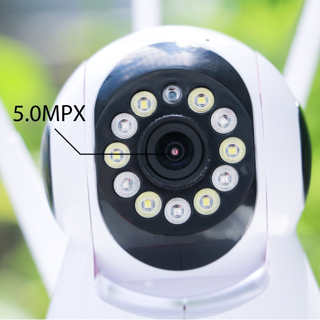 Camera Yoosee 3 Râu 5.0Mpx 11 Led Góc Rộng Siêu Nét Full Hd Hồng Ngoại Quay Đêm, Đàm Thoại 2 Chiều Full Box Hàng Chính Hãng