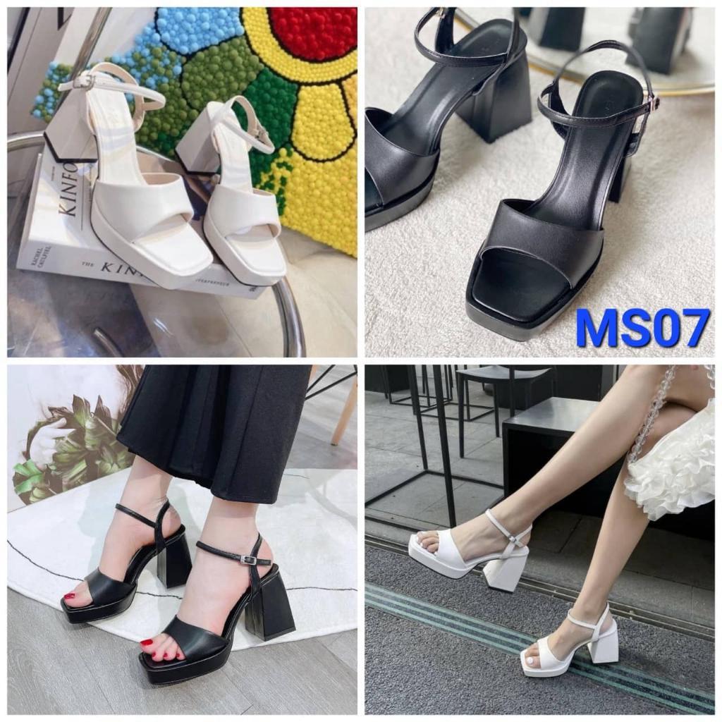 Giày Sandal Cao Gót Nữ 10 Phân Hàng Xịn Siêu Xinh - MS 07