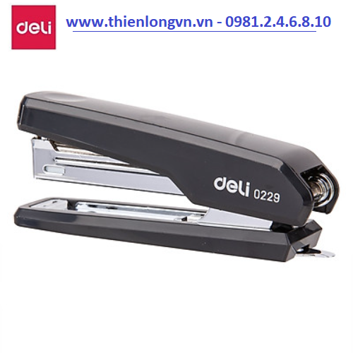 Dập ghim số 10 Deli - 0229 màu đen