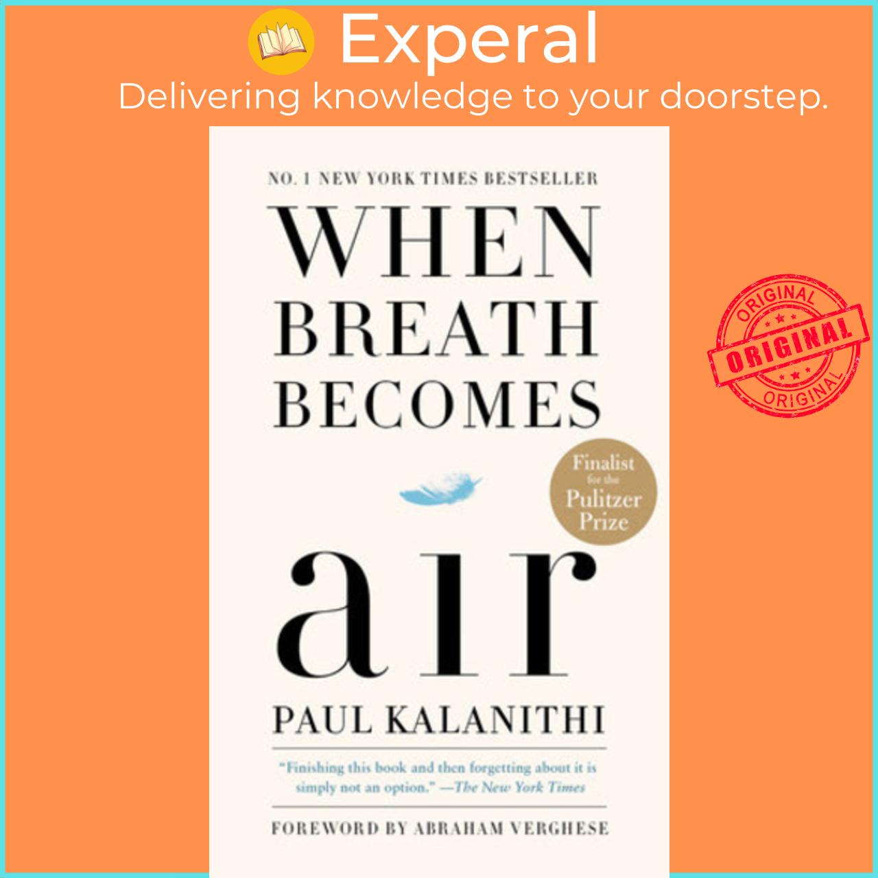 Sách - When Breath Becomes Air by Paul Kalanithi