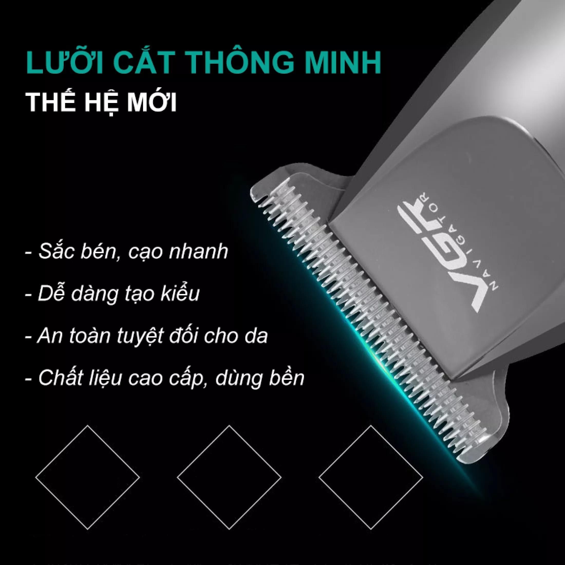 Tông đơ cắt tóc nam đa năng VGR thế hệ mới- Tông đơ cắt tóc trẻ em và cả gia đình được salon tóc chuyên nghiệp- Tăng đơ cắt tóc thiết kế với lưỡi cắt an toàn, mẫu tăng đơ cắt tóc cầm tay bán chạy