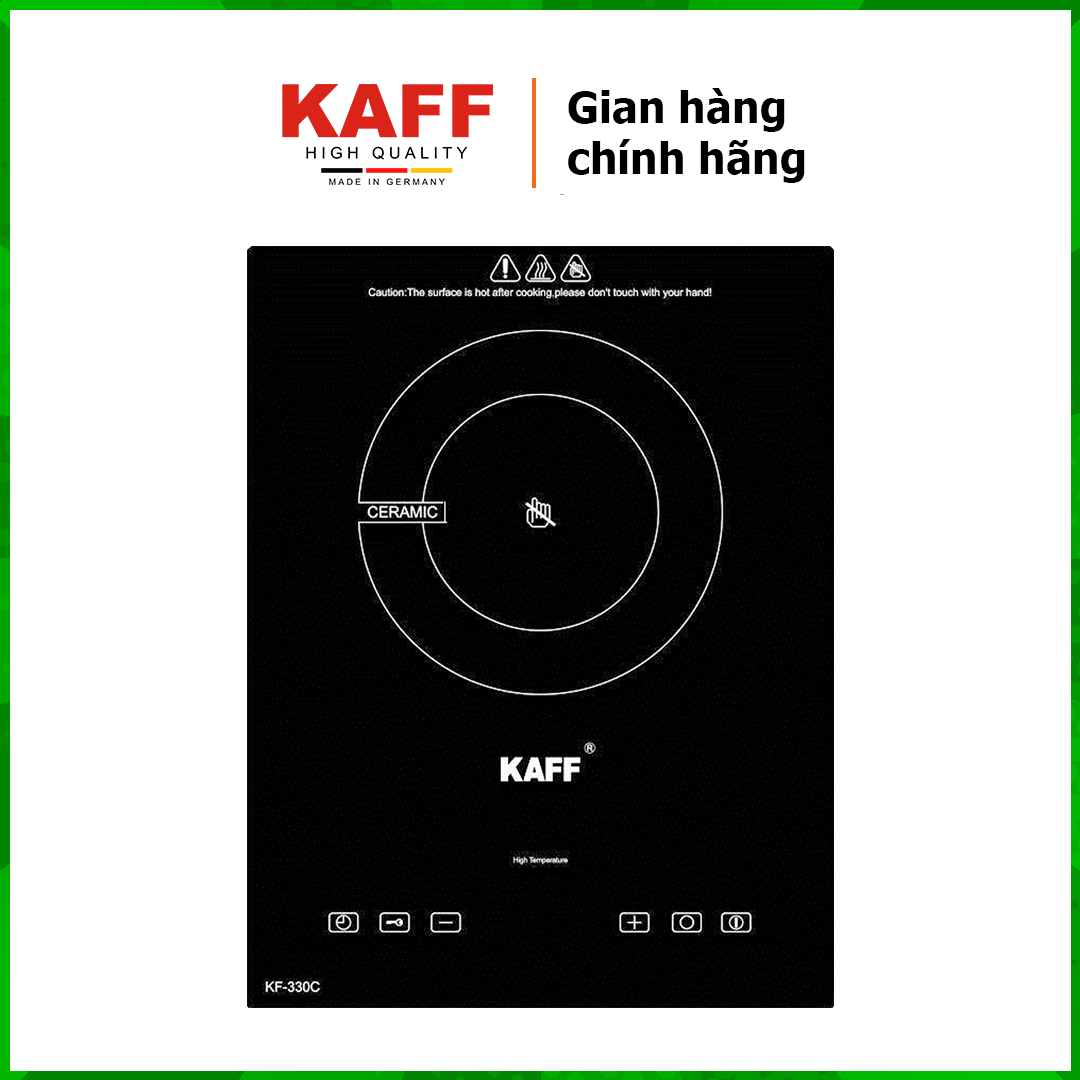 Bếp điện từ, hồng ngoại đơn KAFF KF-330I/330C - Hàng chính hãng - Hỗ trợ lắp đặt miễn phí (TP. HCM)