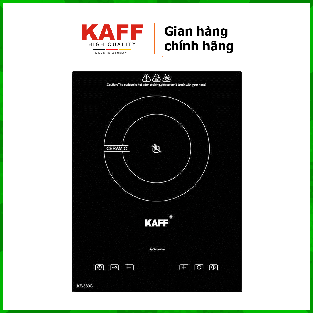 Bếp điện từ, hồng ngoại đơn KAFF KF-330I/330C - Hàng chính hãng - Hỗ trợ lắp đặt miễn phí