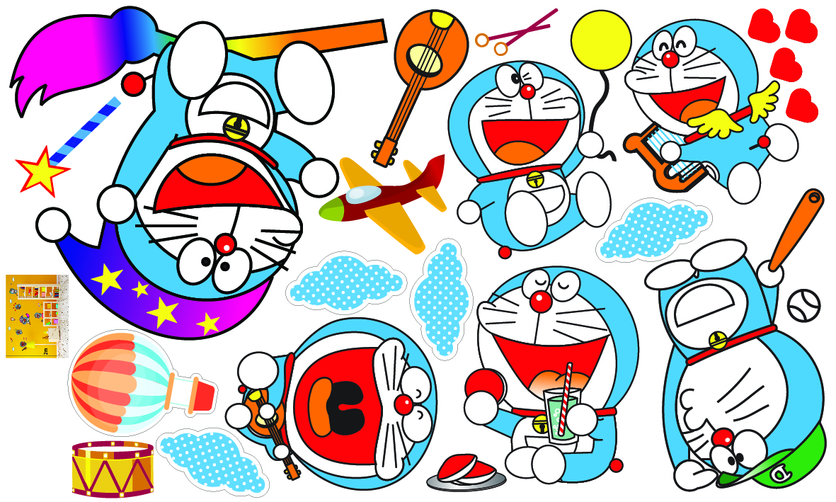 Decal trang trí phòng bé số 13