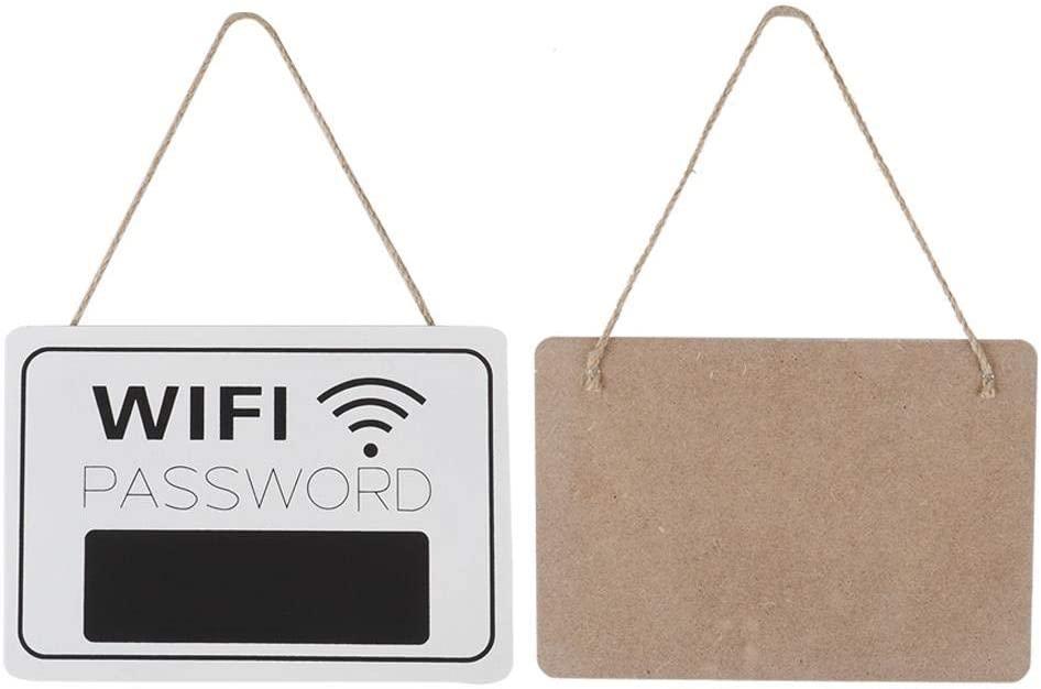 Mật khẩu WiFi Biểu đồ tường Treo tường Hiển thị bảng chỉ dẫn Bảng đen cho văn phòng Quán cà phê Nhà sách Quán bar Cửa hàng trang trí tiệc