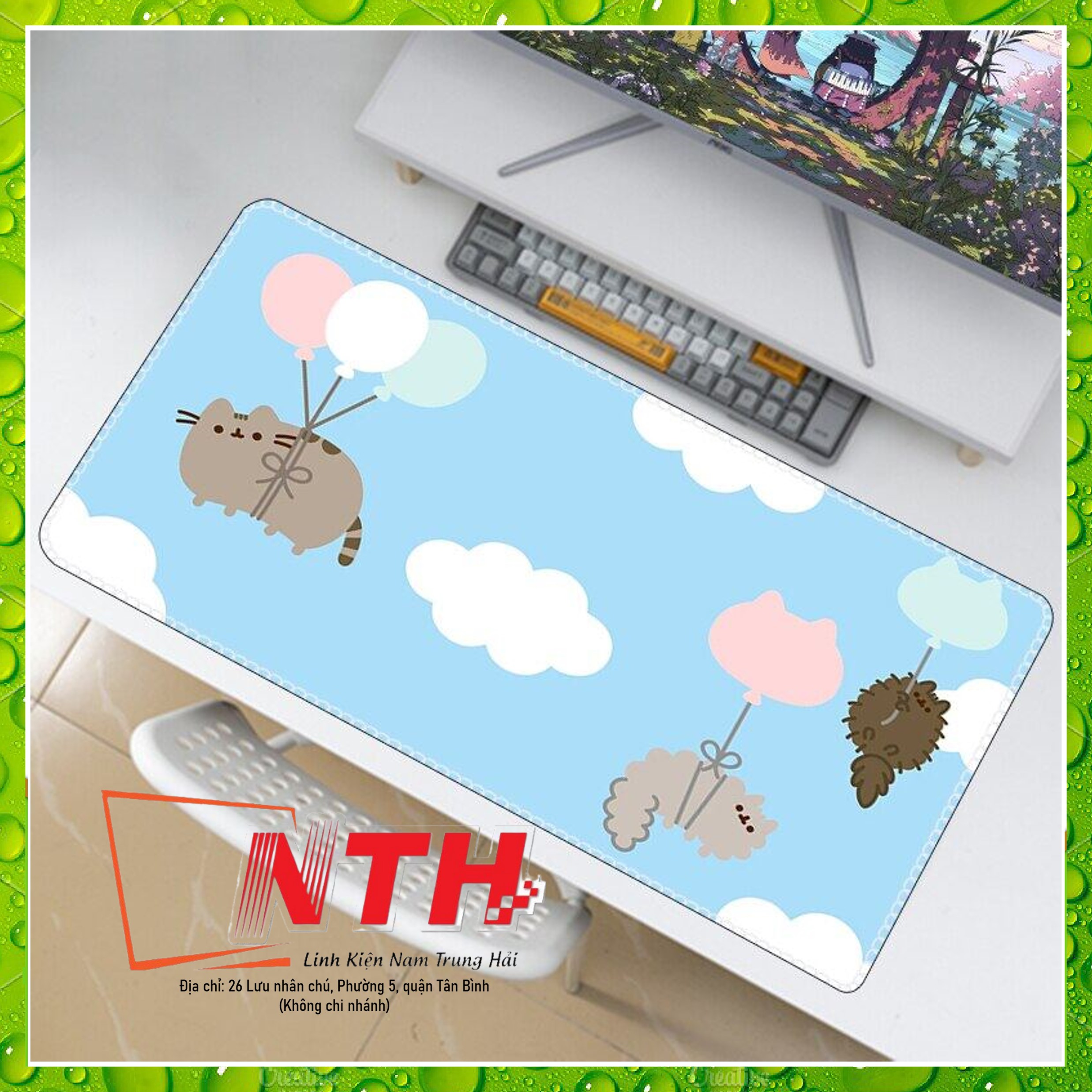 Miếng lót chuột Mousepad nhiều mẫu 400*900*3MM