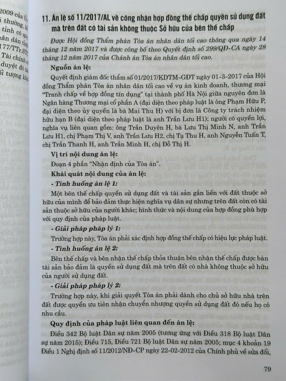 Sách Hệ Thống Án Lệ Việt Nam – Từ Án Lệ số 01 đến Án Lệ số 72 (V2481TP)
