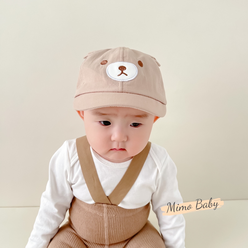 Mũ nón lưỡi trai hình mặt cún đáng yêu cho bé MH229 Mimo Baby