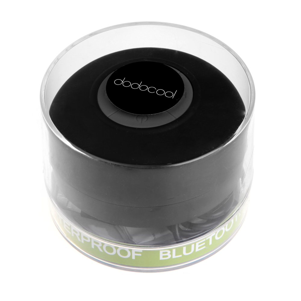 Loa Tắm Xe Hơi Mini HiFi Không Dây Bluetooth 3.0 Với Mic Chống Nước Cho IPhone IPad, Màu Đen