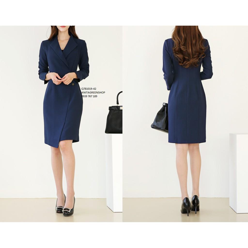 Q781019 ĐẦM VEST CÔNG SỞ THIẾT KẾ