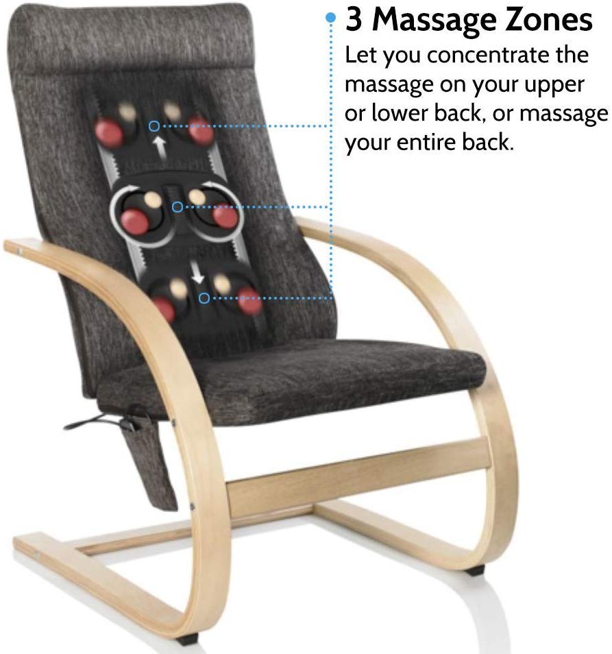 Ghế Massage thư giãn USA Shiatsu 3D cao cấp HoMedics MCS-1200H (3D Shiatsu Massaging Lounger) nhập khẩu USA