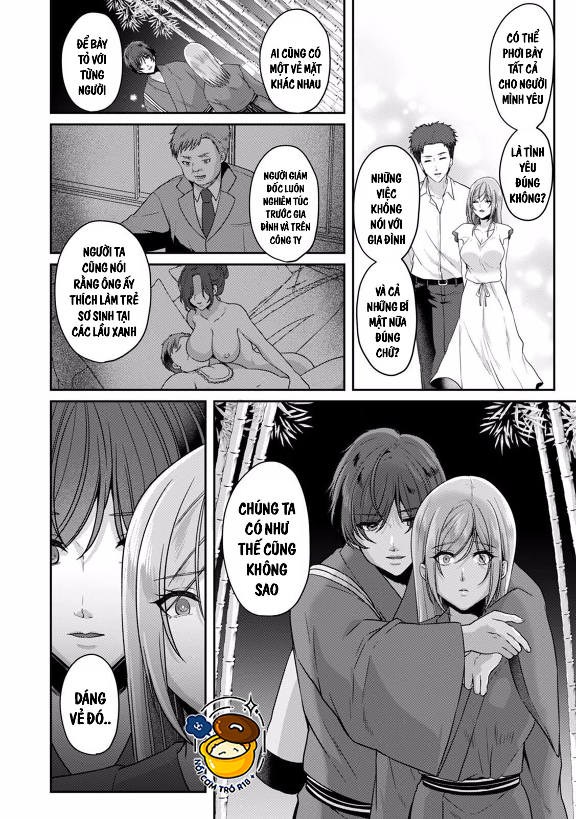 Sắp Không Kiềm Chế Nổi Trên Chuyến Tàu Đông Đúc chapter 9.2 - Trang 6