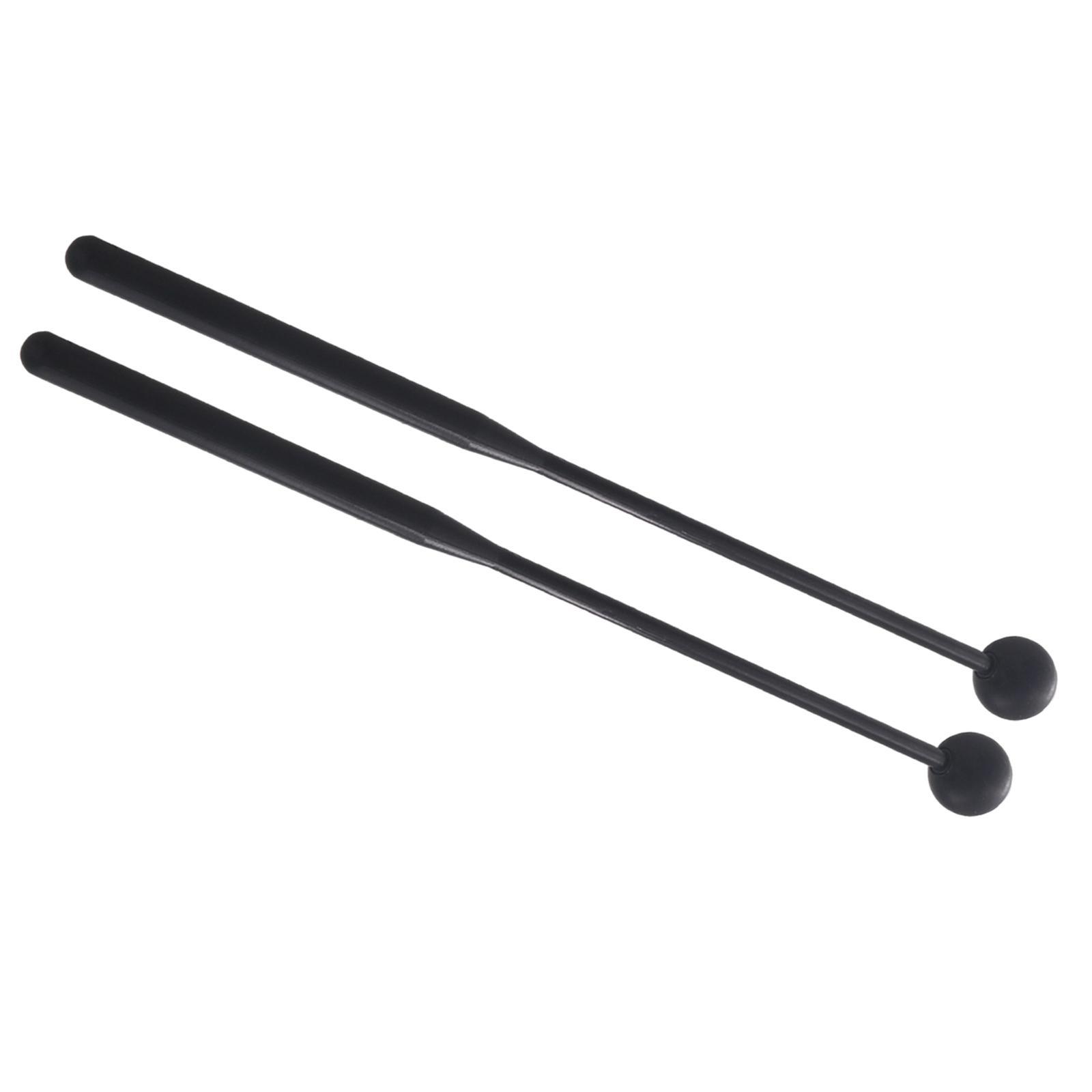 2Pcs Drum Mallet Portable Percussion Drumsticks for Yoga Timpani Performance