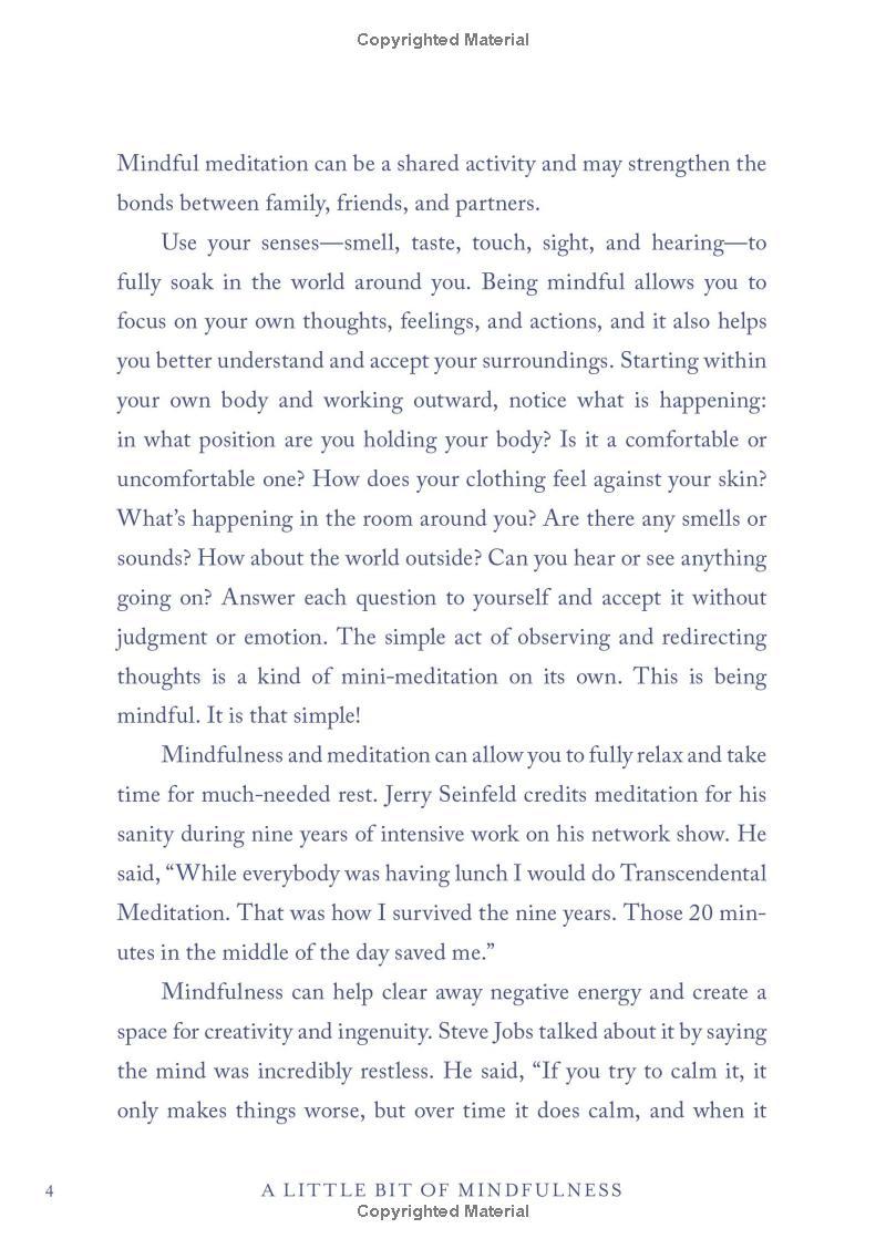 A Little Bit Of Mindfulness: An Introduction To Being Present