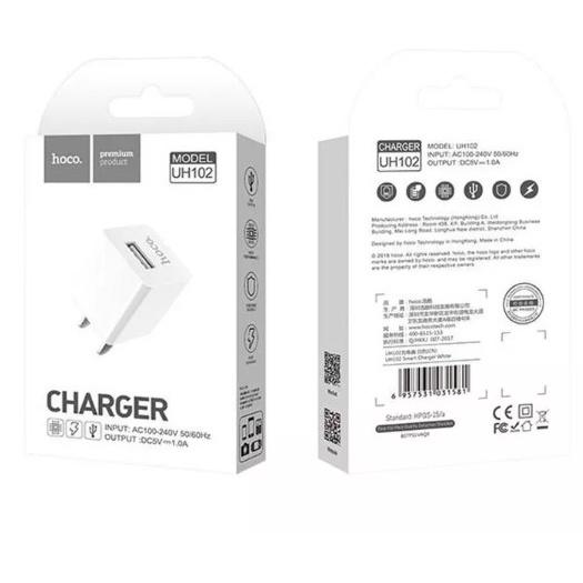 Củ sạc 1A Hoco UH102, Hàng chính hãng