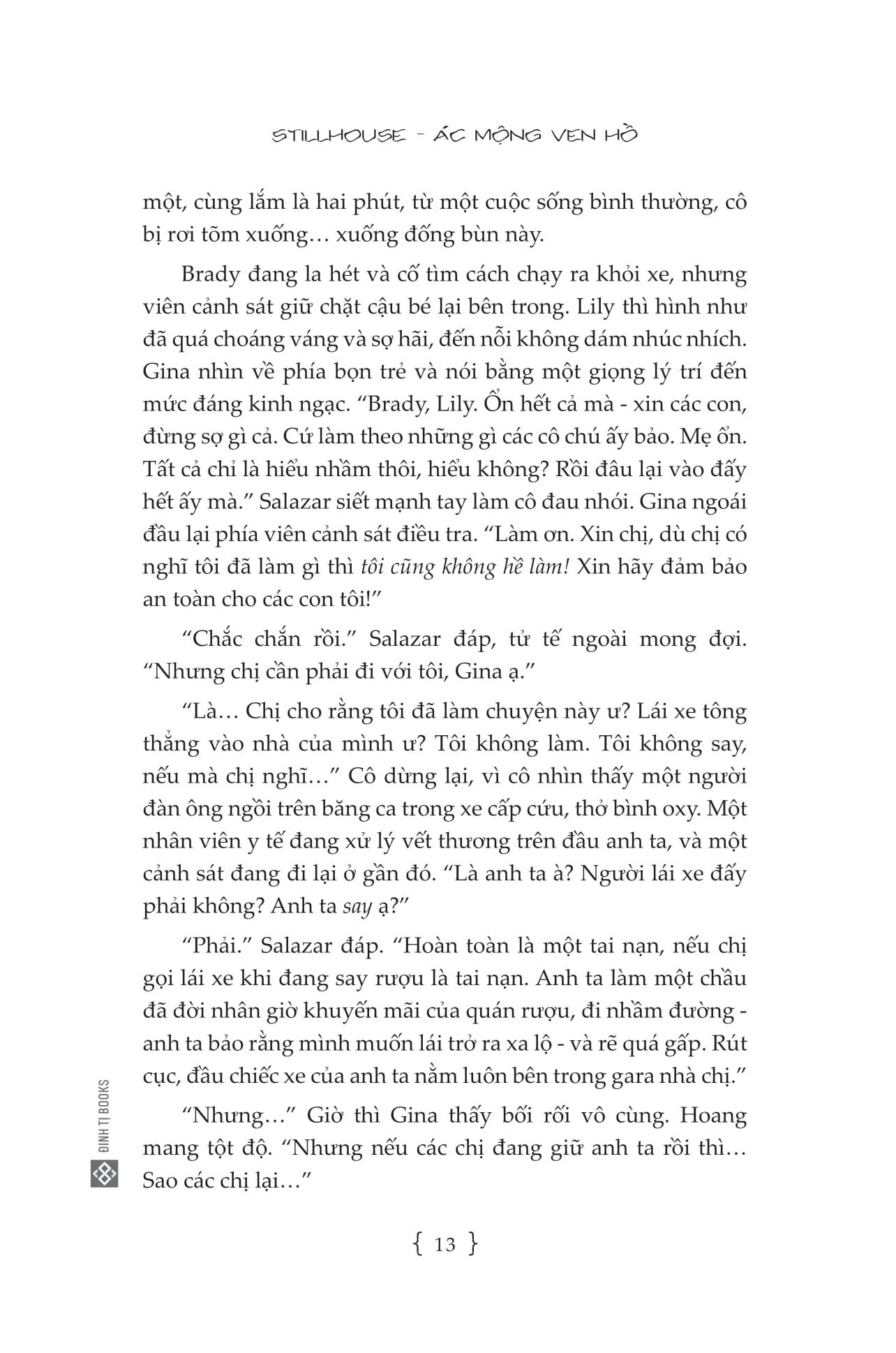 Sách Stillhouse - Ác Mộng Ven Hồ Stillhouse