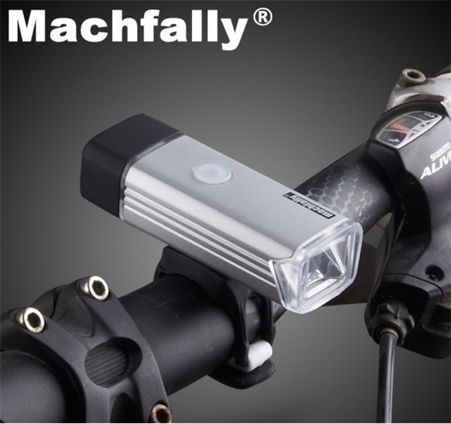 Đèn pha sạc usb Machfally Cho xe đạp